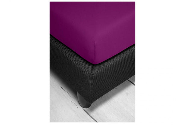 irisette Frottier-Stretch Spannbetttuch Orion 0009 berry