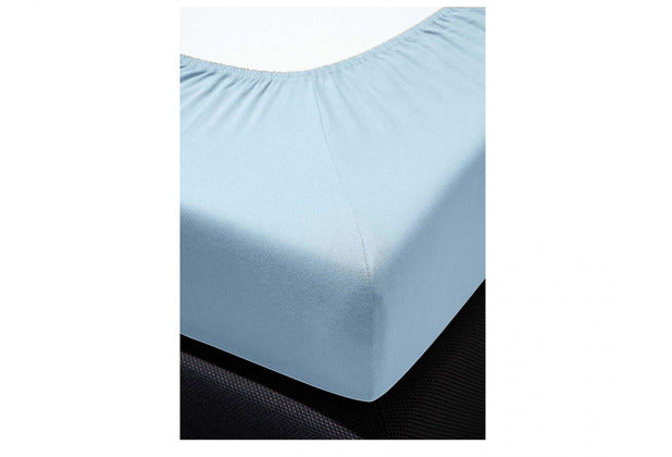 irisette Frottier-Stretch Spannbetttuch Orion 0009 bleu