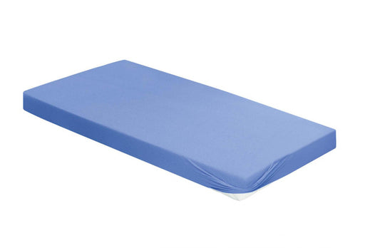 irisette Frottier-Stretch Spannbetttuch Orion 0009 d-blau