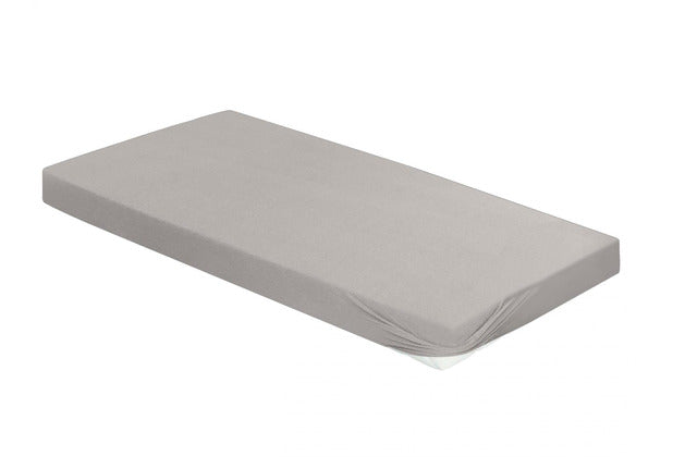 irisette Kuschel-Jersey Spannbetttuch Vesuv-T 0012 silber