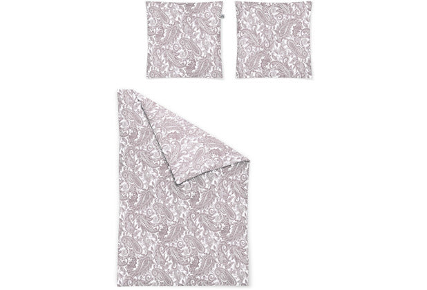 irisette Mako-Satin Bettwäsche Set Florenz 8447 rosa