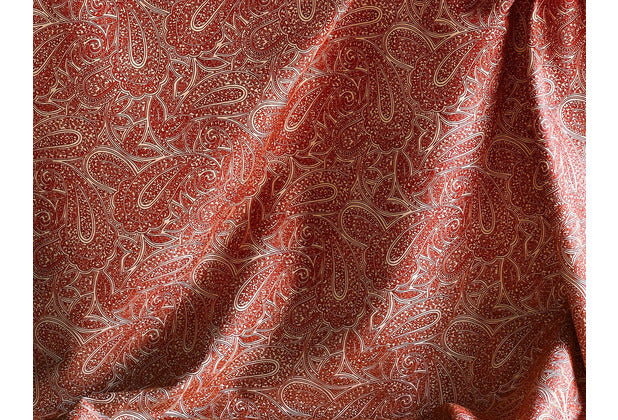 irisette Mako-Satin Bettwäsche Set Verona 8357 rot