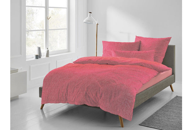 irisette Mako-Satin Kissenbezug Carla 8253 rot 40x80 cm