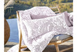 irisette Mako-Satin Kissenbezug Florenz 8447 rosa 40x80 cm