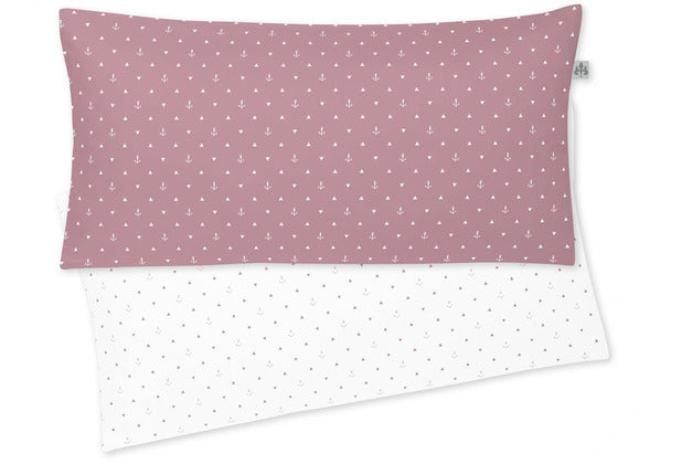 irisette Mako-Satin Kissenbezug Jessica 8256 rosa 40x80 cm