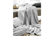 irisette Wende-Kuscheldecke Decken Cover 8952 silber 150x200 cm