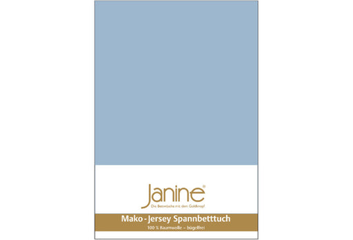 Janine Bettwäsche MAKO-FEINJERSEY Mako-Feinjersey perlblau 5007-32