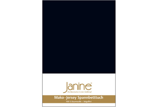 Janine Bettwäsche MAKO-FEINJERSEY Mako-Feinjersey schwarz 5007-98