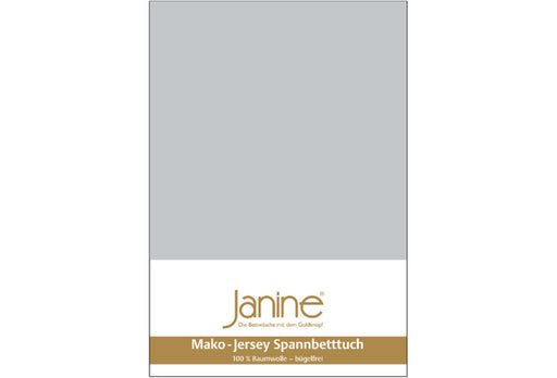 Janine Bettwäsche MAKO-FEINJERSEY Mako-Feinjersey silber 5007-18