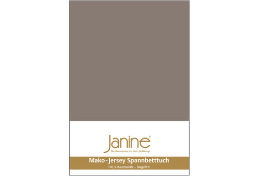 Janine Bettwäsche MAKO-FEINJERSEY Mako-Feinjersey taupe 5007-57