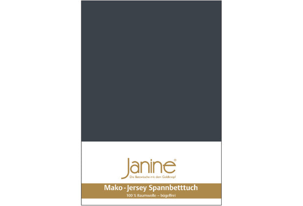 Janine Bettwäsche MAKO-FEINJERSEY Mako-Feinjersey titan 5007-78