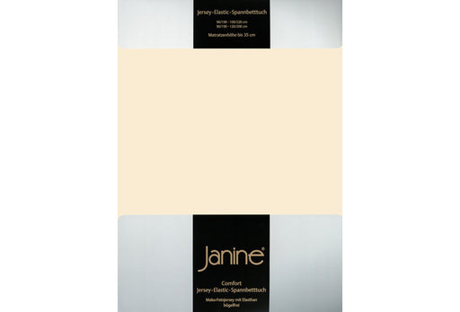 Janine Spannbetttuch ELASTIC-JERSEY Elastic-Jersey leinen 5002-27