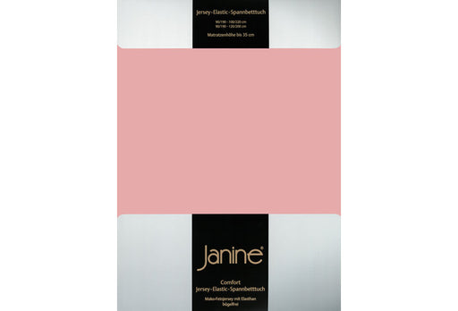 Janine Spannbetttuch ELASTIC-JERSEY Elastic-Jersey zartmauve 5002-31