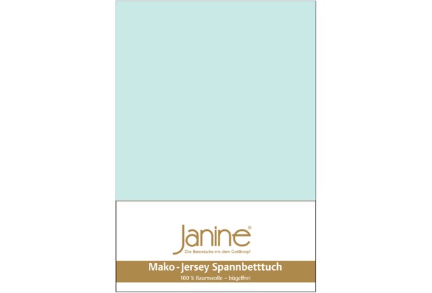 Janine Spannbetttuch MAKO-FEINJERSEY Mako-Feinjersey morgennebel 5007-22