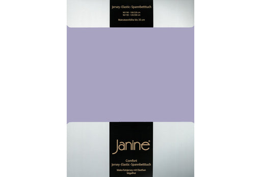 Janine Spannbetttuch ELASTIC-JERSEY Elastic-Jersey lavendel 5002-525